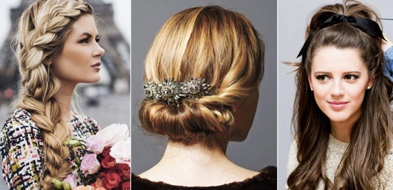 Choose your options for the party hairstyles for thin hair